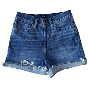 J.Crew Women's Classic Blue Jean Shorts